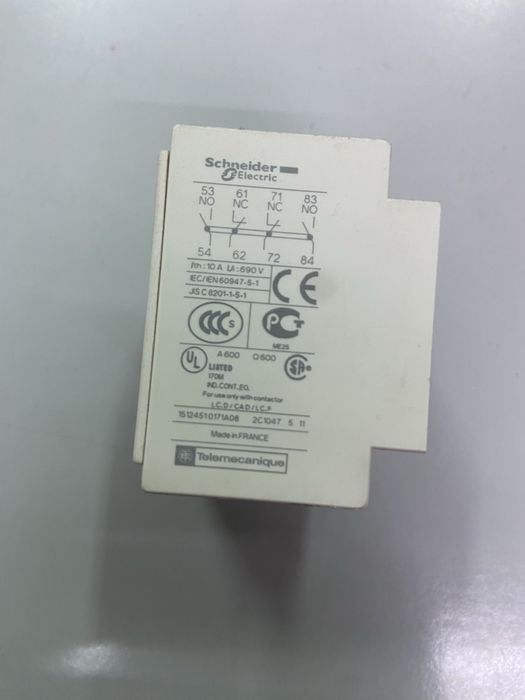 Bloco de contactos - Schneider Electric