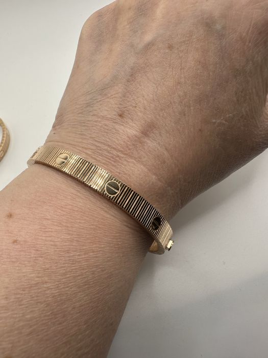 Браслет Cartier Love 14(18см)-15г(19см) золото 585 проба