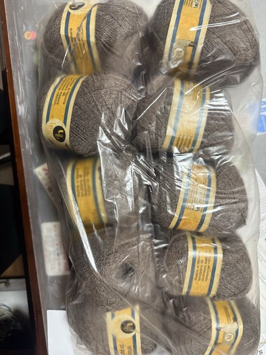 Чистосто шерстяна пряжа