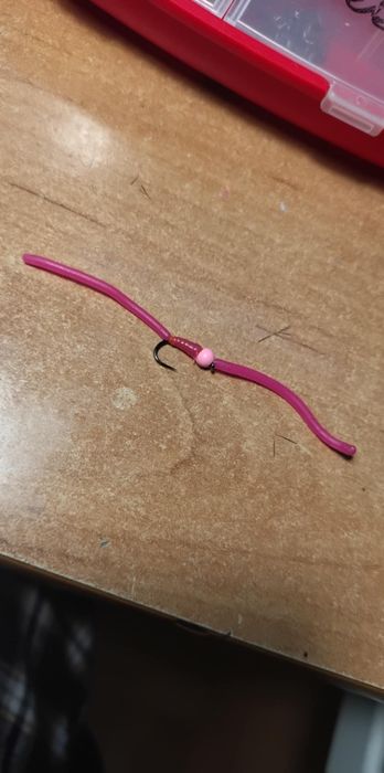 Nimfa Parkinson sztuczna mucha na pstrąga lipienia klenia hand made