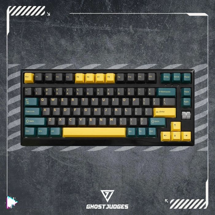 Кейкапи Ghost Judges Marrs Green Cherry PBT Doubleshot до клавиатури: 1 ...