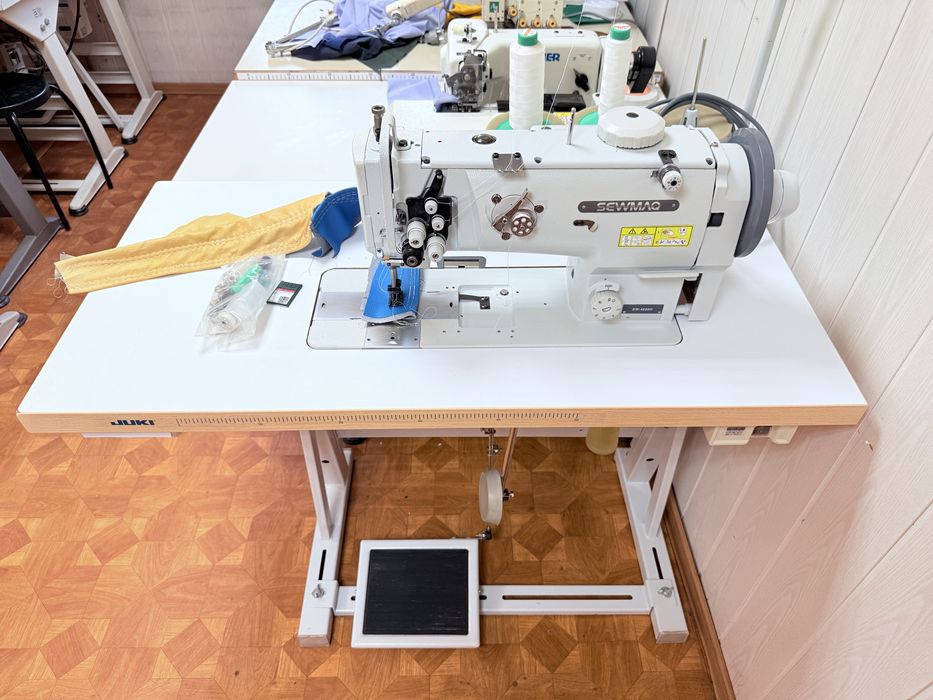 Dwuigłówka Sewmaq SW4520H (Juki) potrójny transport rozstaw 6,4mm 230V