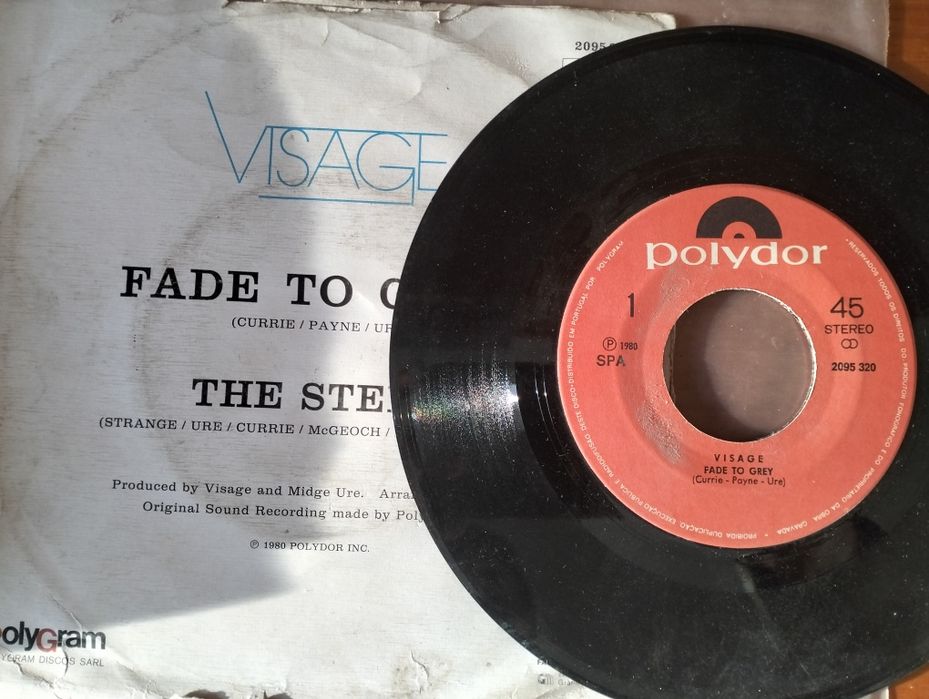 Disco de vinil single Visage