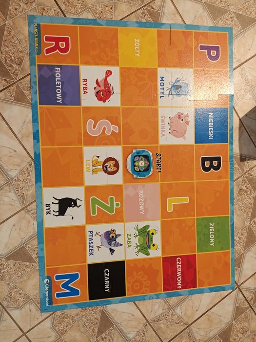 Plansza puzzle do robota coding lab Doc