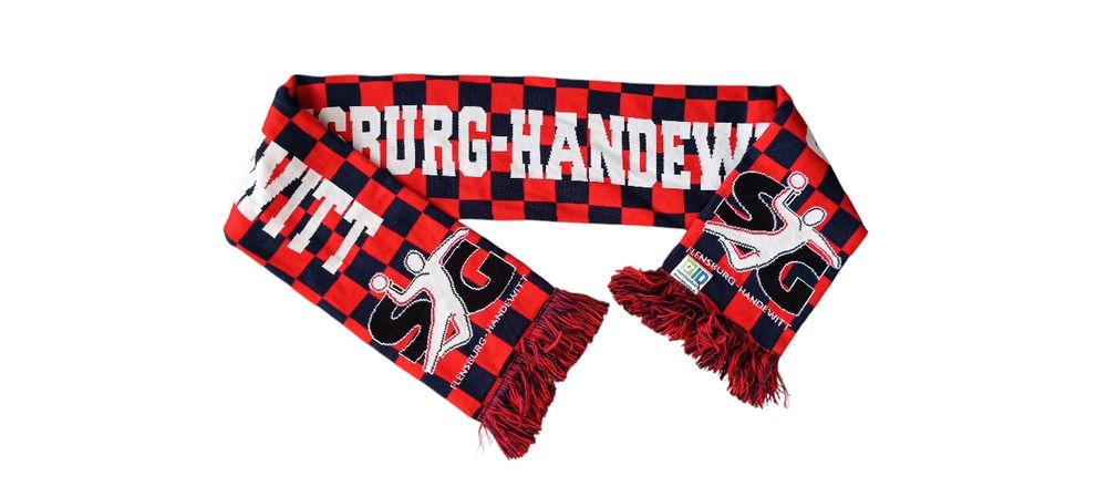 Szalik sportowy handball piłka ręczna Flensburg Handewitt używany