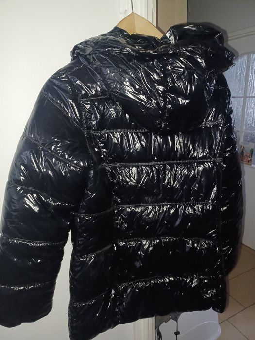 Lakierowana kurtka damska