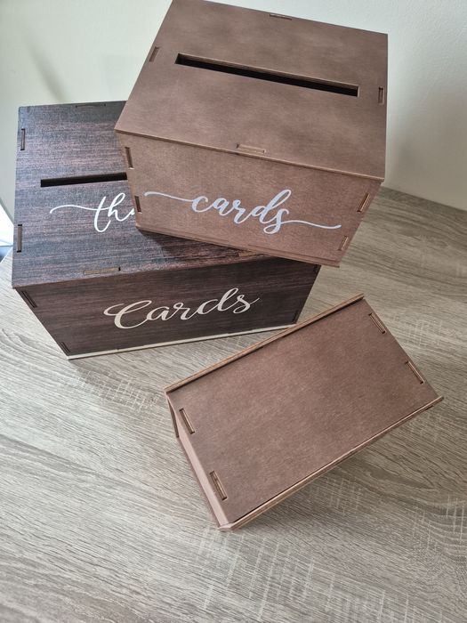 Skrzynki pudełka na życzenia