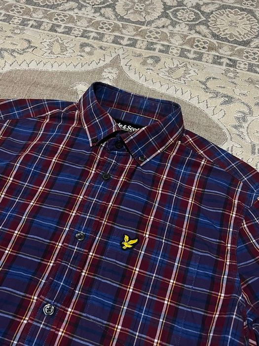 Lyle & Scott сорочка оригінал S-М ідеальний стан