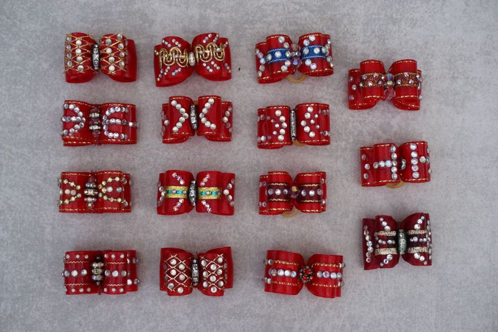 Kokardki ręcznie wykonane