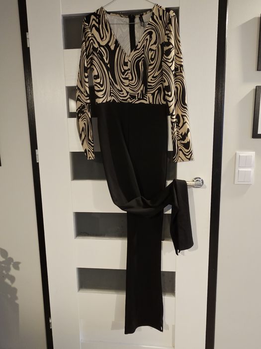 Kombinezon elegancki na imprezę, do pracy