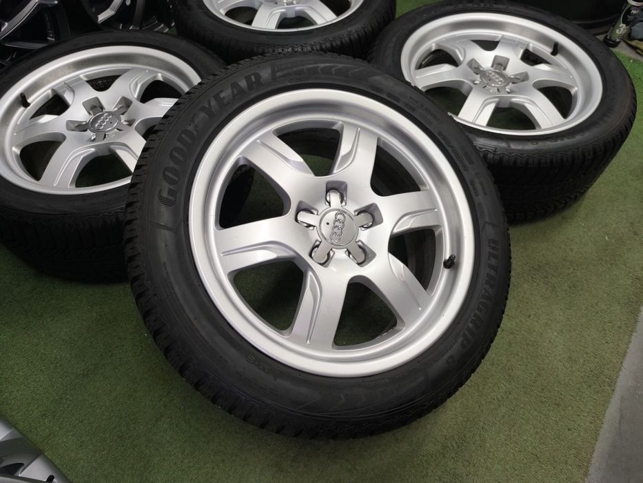 Koła 17" felgi 5x112 et28 opony 225/50/17 Audi a5 a4 b6 b7 b8 a6 c6 c7