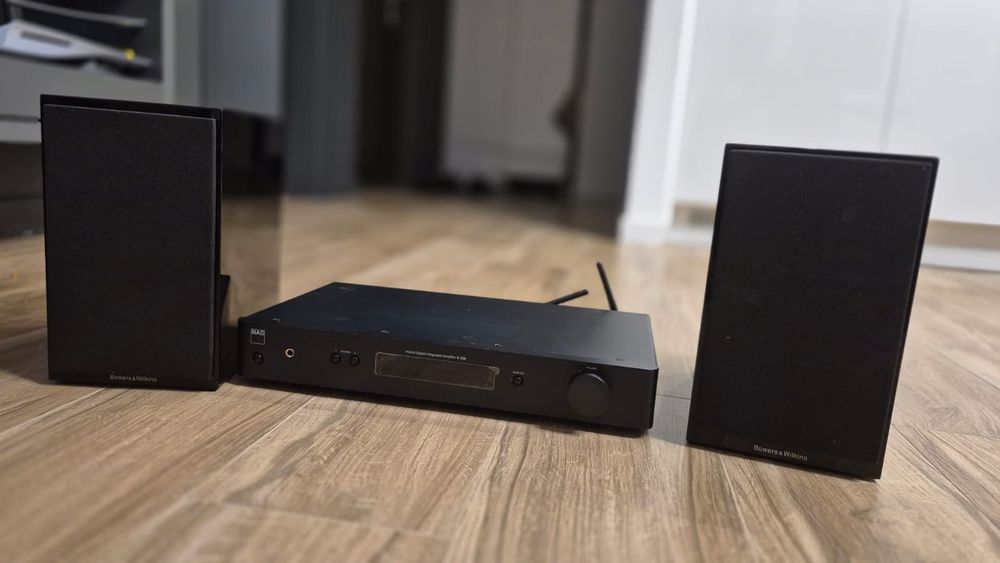 Kolumny B&W 707 S2 plus wzmacniacz zintegrowany NAD C338 8