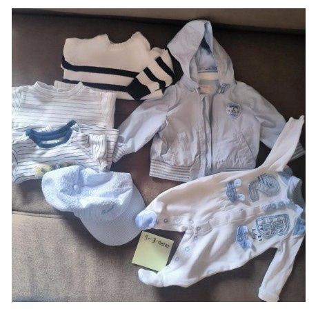Roupa menino 1-3 meses