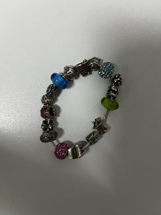 Pulseira SR Kidz com 16 peças de prata variadas