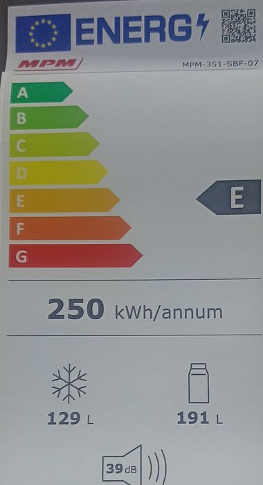 Lodówka french door MPM MPM-351-SBF-07