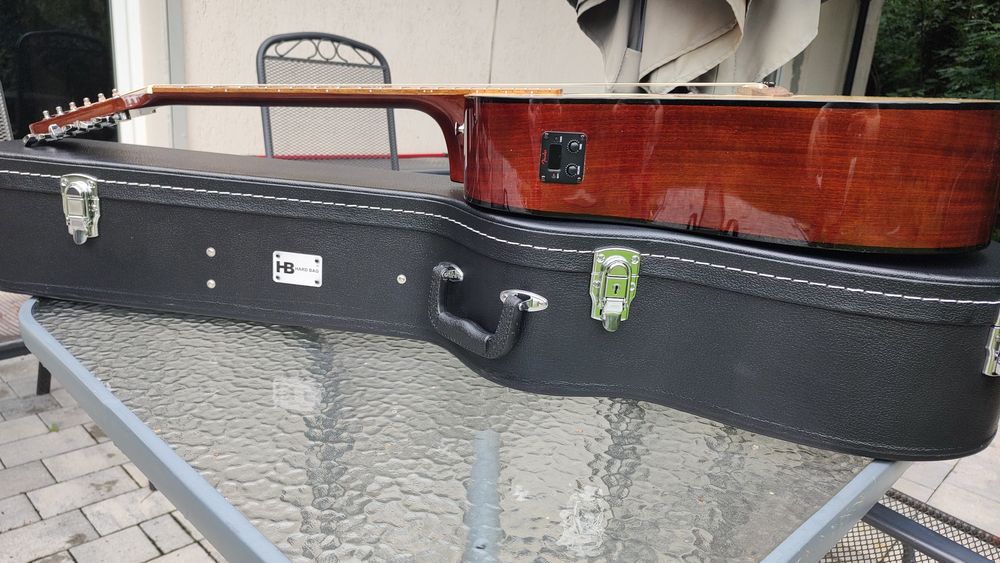 NOWA Fender California Standard Redondo CE NAT gitara elektroakustyczna CASE superwygodny instrument !!