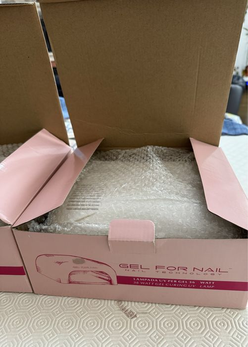 2 Und Lampada Led para Unhas de Gel