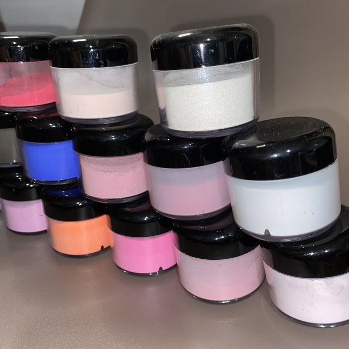 Conjunto Pó Acrílico de cor - Lisboa