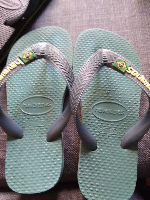 3 Havaianas crianca 27/28, 27/28 e 25/6
