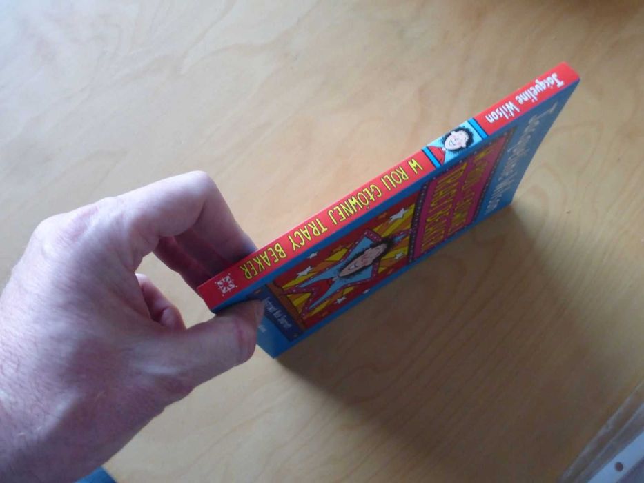 W roli głównej Tracy Beaker. Jacqueline Wilson