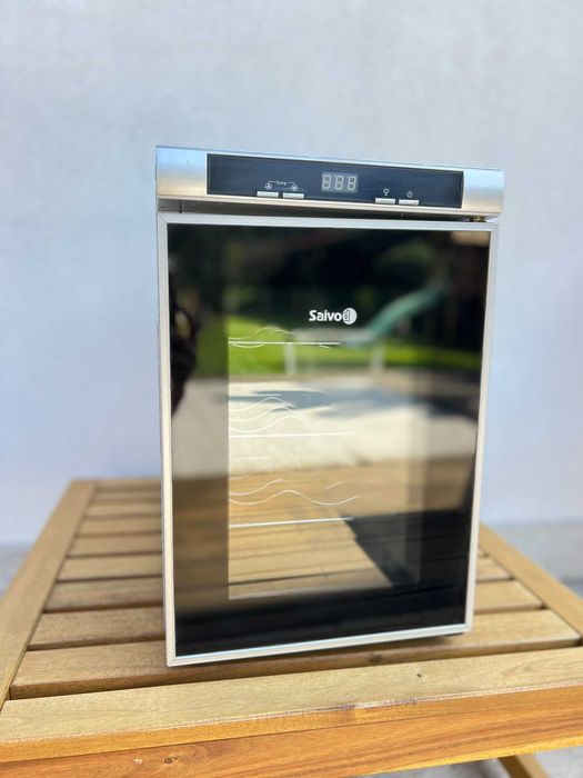 2x Garrafeiras Refrigeradas para Vinho Saivod - 6 Garrafas Cada