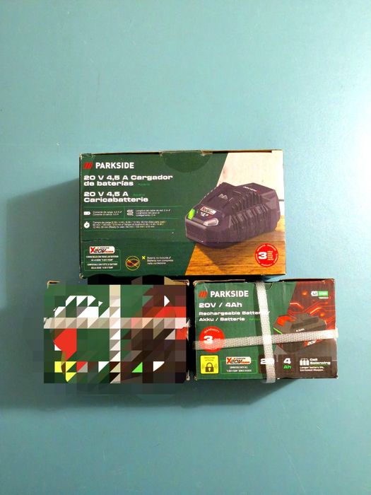 Kit Bateria 20v 4.0Ah + Carregador 4.5Ah