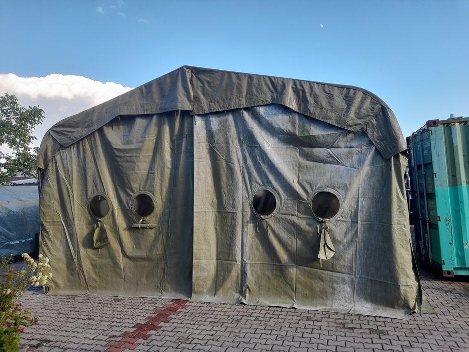 Wojskowy namiot techniczny NT 72 11,20x6,40x4,70
