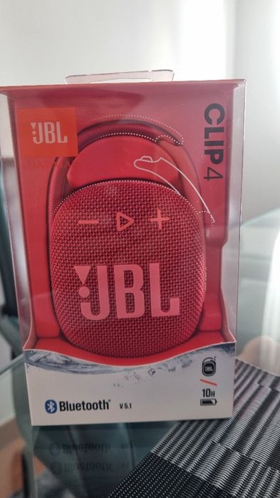 JBL Clip 4 Altifalante sem fios com Bluetooth, resistente à água (IP67