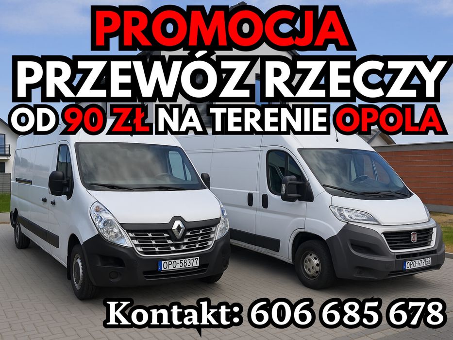 USŁUGI TRANSPORTOWE Przeprowadzki Zlecenia stałe Transport mebli OPOLE