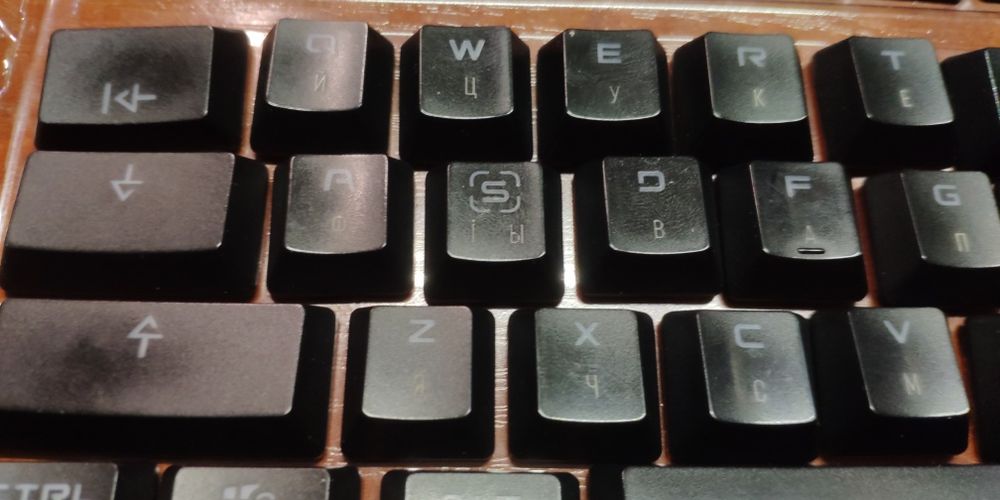 Кейкапы RU\ENG профиль CHERRY