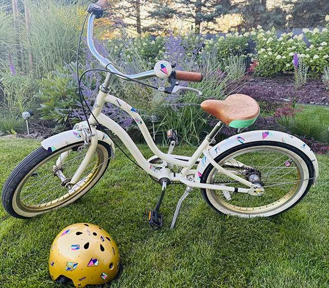 SUPER Rower Electra Treasure Kids 20 KREM PERŁOWY + KASK, 2000 ZŁ