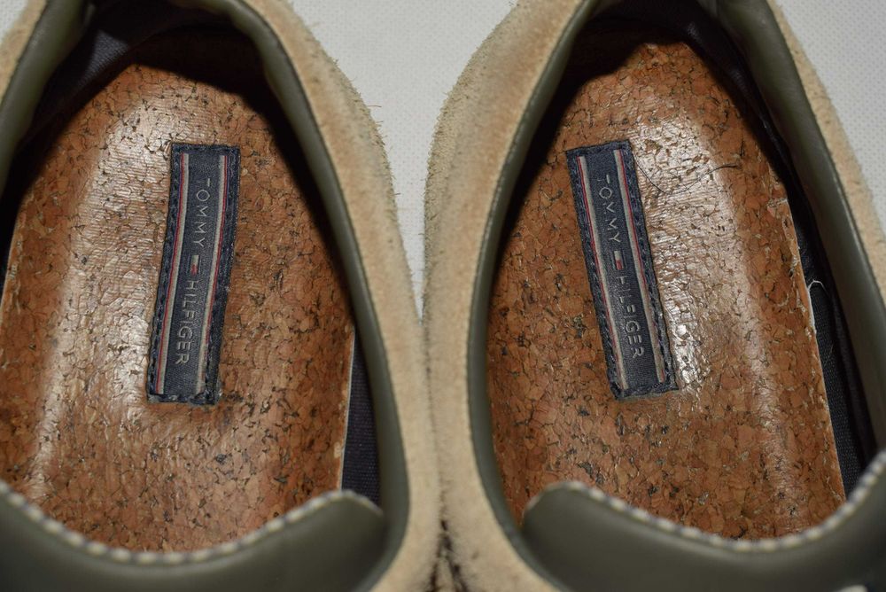 Tommy Hilfiger buty trampki zamszowe korkowa wkładka 44