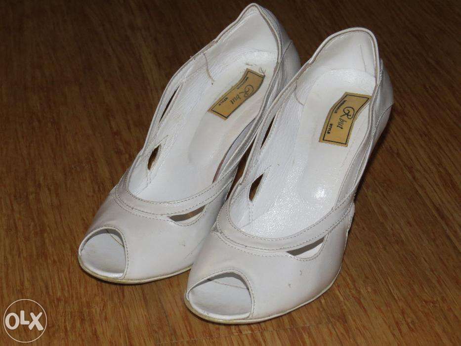 Białe buty ślubne, rozmiar 37