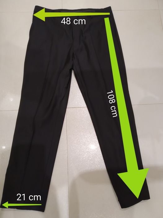 Garnitur męski czarny