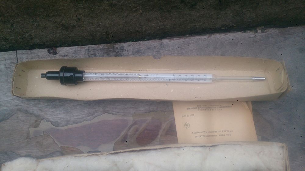 Термометр стекляный ртутный ТЛК