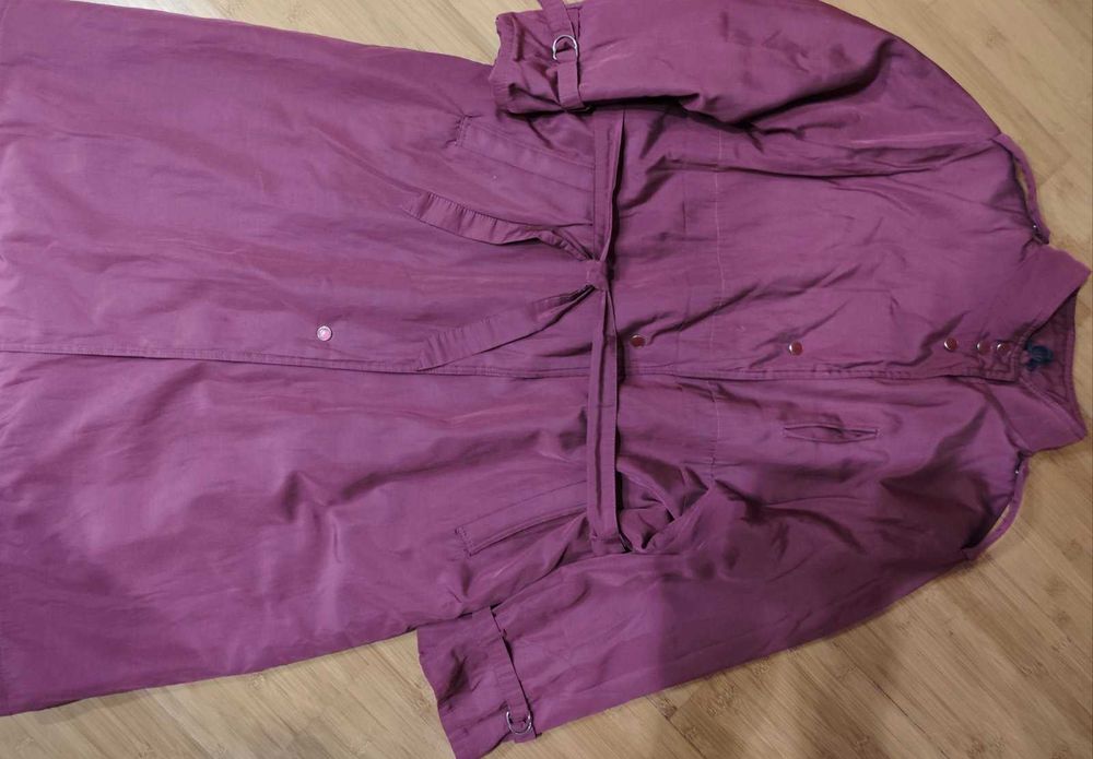 Пальто осеннее на подкладке большого размера