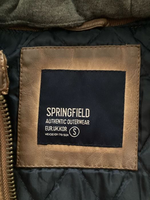 Blusão Springfield Castanho com Carapuço