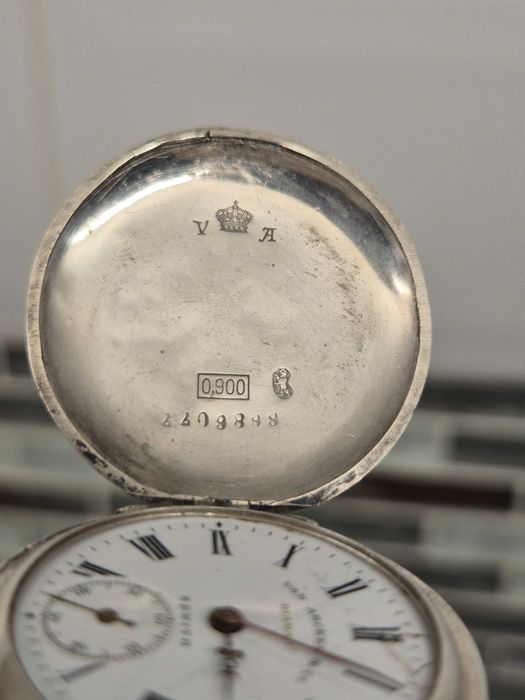 Rzadki unikalny zegarek *Zenith*srebro pr 900