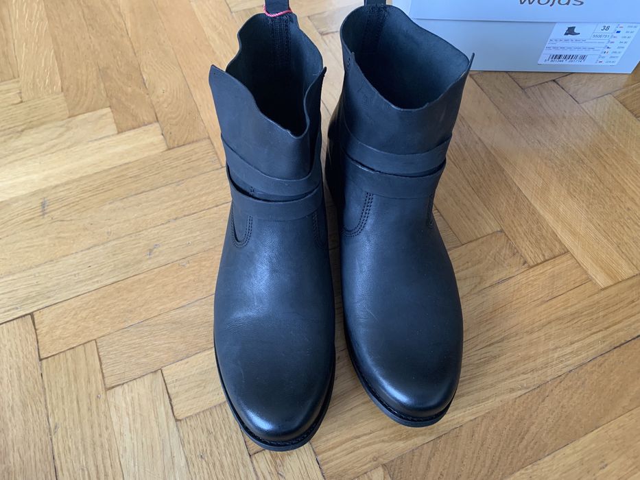 Nowe trzewiki/botki damskie, r.38, Wojas
