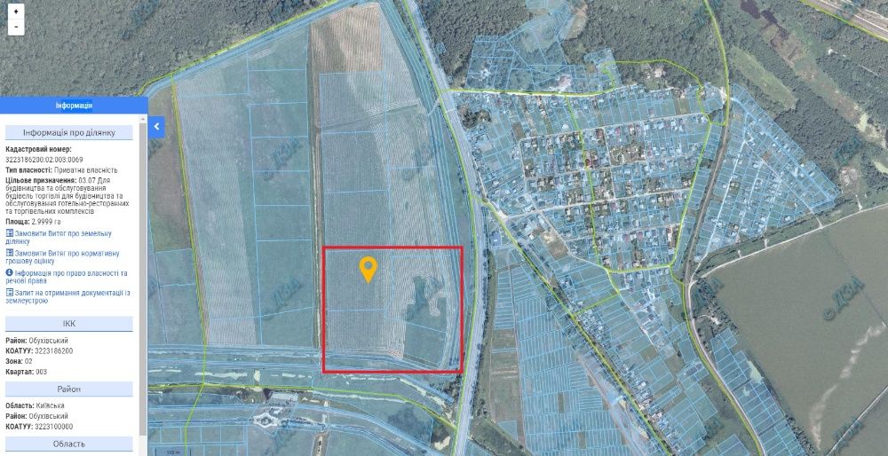 Фасад  Обухівської траси, 145 соток 90 та 125 соток  Таценки, Нові Безрадичі