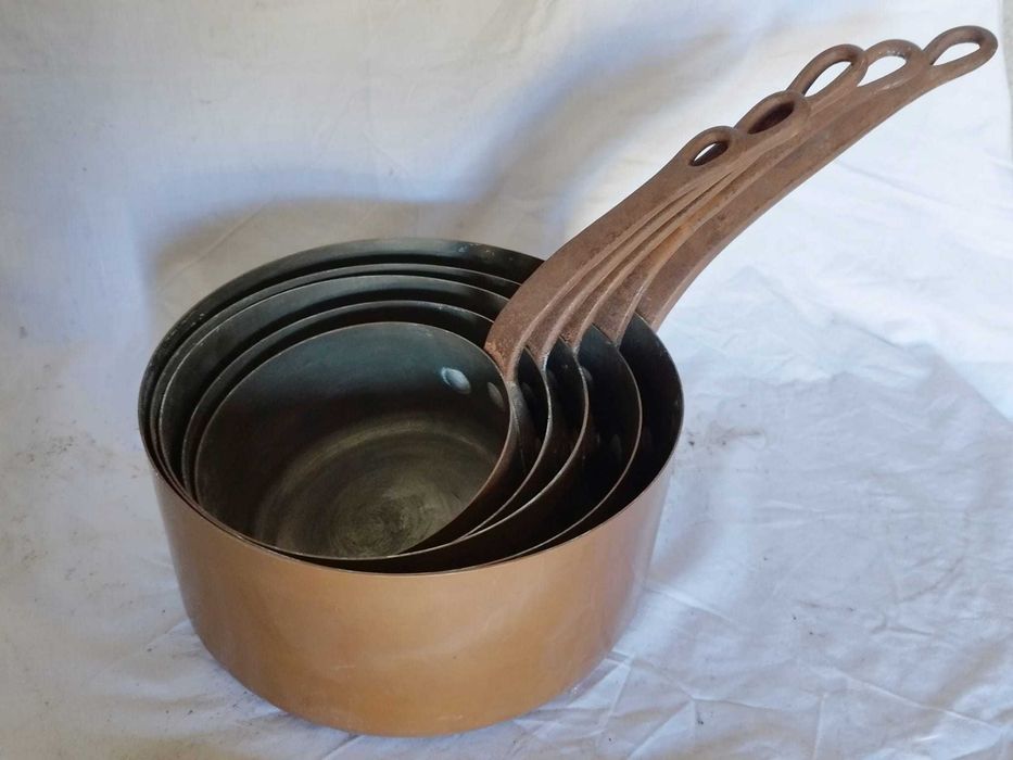 Tachos em cobre 5 unidades