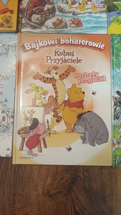 Zestaw książeczek dla dzieci + kolorowanka artystyczna
