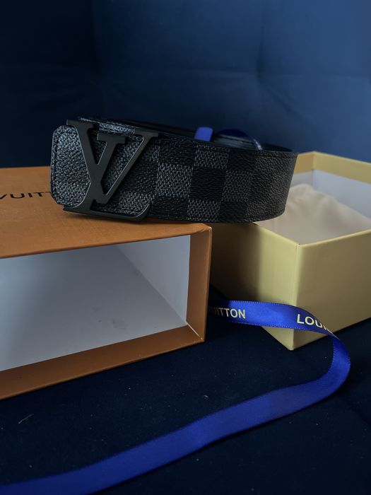 Louis Vuitton Pasek Czarny 120cm nowy