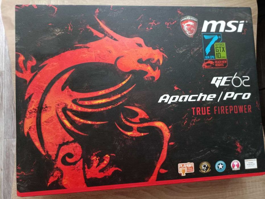 Ноутбук MSI GE62 7RD Apache