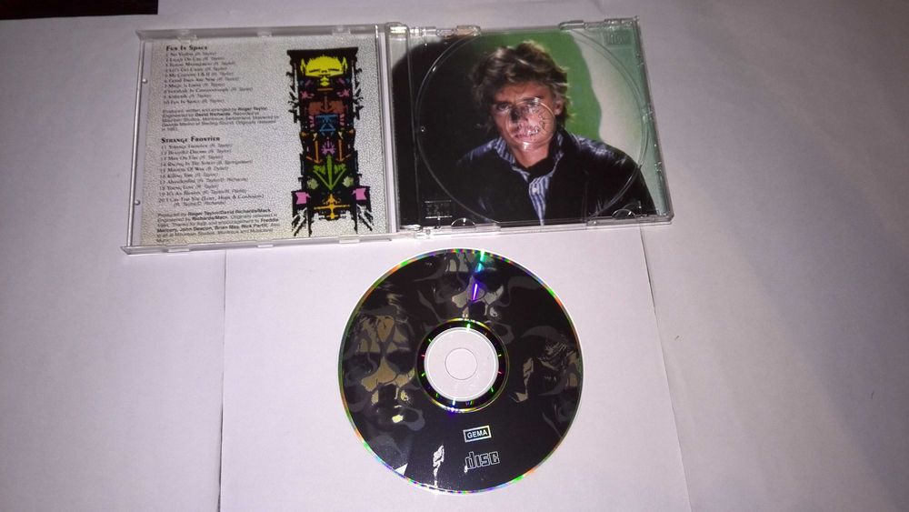 queen / roger taylor (fun in space & strange frontiers) cd raro