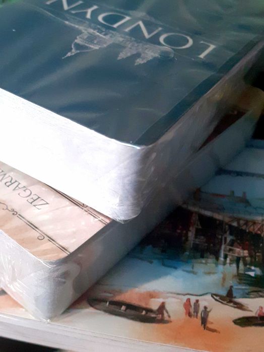 Londyn gra planszowa NOWE komponenty UNPUNCHED unikat OOP