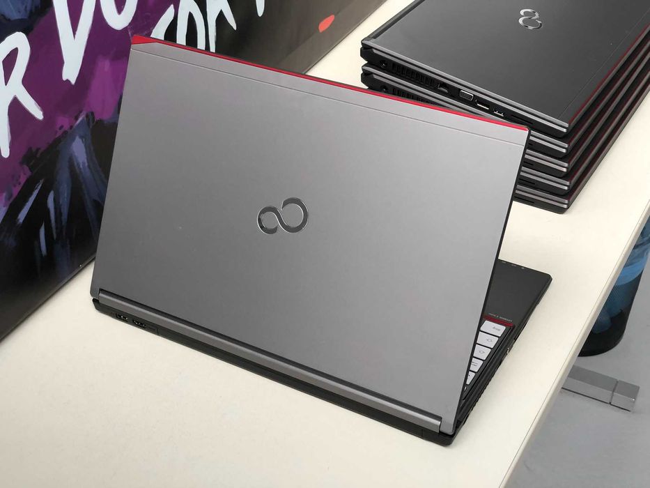 Ноутбук Fujitsu E756 • i7-6500U • 8Gb DDR4 • 256Gb SSD • IPS | 82 шт