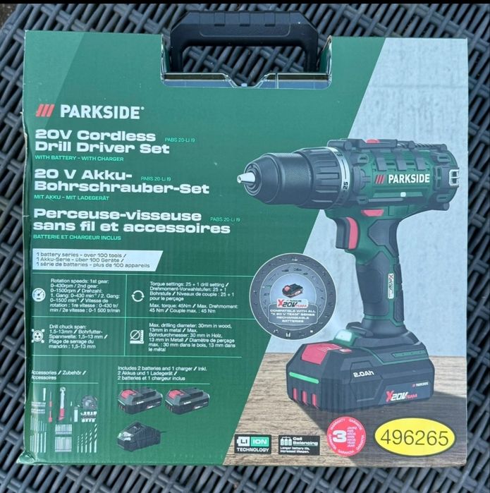 Ferramentas Parkside (novas)