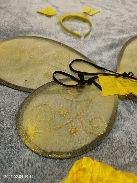 Strój przebranie kostium pszczółki motyka wróżki