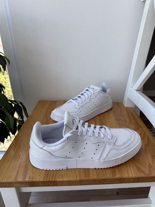 ОРИГІНАЛ 100% Adidas Supercourt Leather Originals | EE6037 шкіряні кросівки 40 розмір